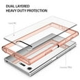 thumbnail image 5 of Ringke Fusion Case Compatible with Sony Xperia XZ Premium, Transparent PC Back TPU Bumper Drop Protection Phone Cover - Rose Gold, 5 of 9