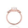 thumbnail image 5 of solitaire jewels 1.5CT Round Moissanite Nature Inspired Engagement Ring For Women, 14K Rose Gold, 5 of 7