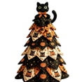 thumbnail image 6 of Bsirktail Halloween Craft Kit, Fabric Halloween Tree Craft Kit, 3D Fabric Decoration Project for Adults and Beginners, Creative Tabletop Home Decor DIY Activity for Mantel Shelf Party Display (A), 6 of 6