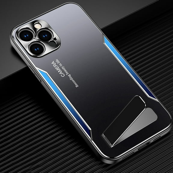 Dteck for iPhone 13 Pro Case 6.1 Inch, Heavy Duty Military Armor Shockproof Protective with Kickstand Case,Blue