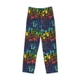 thumbnail image 4 of Haiem Magical Mushrooms and Flowers Men's Pajama Pants Ultra Lightweight Pjs Bottoms Sleepwear Bottom Pants with Pocket Drawstring-Small, 4 of 9