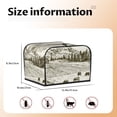 thumbnail image 5 of Lsque Cows Grazing On Meadow Print 4 Slice Toaster Cover , Kitchen Appliance Dustproof Protector , Toaster Protector Dustproof Kitchen Appliance Cover, 5 of 7