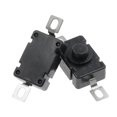 thumbnail image 3 of 100Pcs 18X12MM KAN Flashlight Switch 1.5A 250VAC Self Locking Patch Type Push Button Switch 2PONOff Small Switches KAN28, 3 of 5