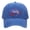 Washed-Blue, variant on Unisex Vintage Washed Cotton Cap, Embroidered American Flag & Fish Baseball Hat, Patriotic Fishing Outdoor