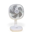 thumbnail image 2 of Naiovety Ventilador de sobremesa La mesita de noche de verano aviva la sala de estar potente y fuerte con refrigeración por aire Electrodomésticos Blanco, 2 of 6