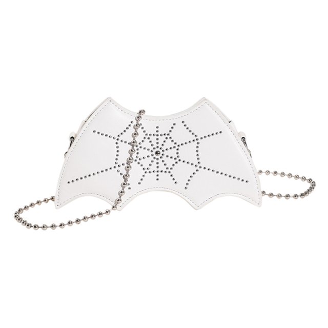 Bolso de hombro femenino Spider Web Bat Wing Ladies Bag Personalidad Bolso de viaje de moda FLhrweasw Nuevo