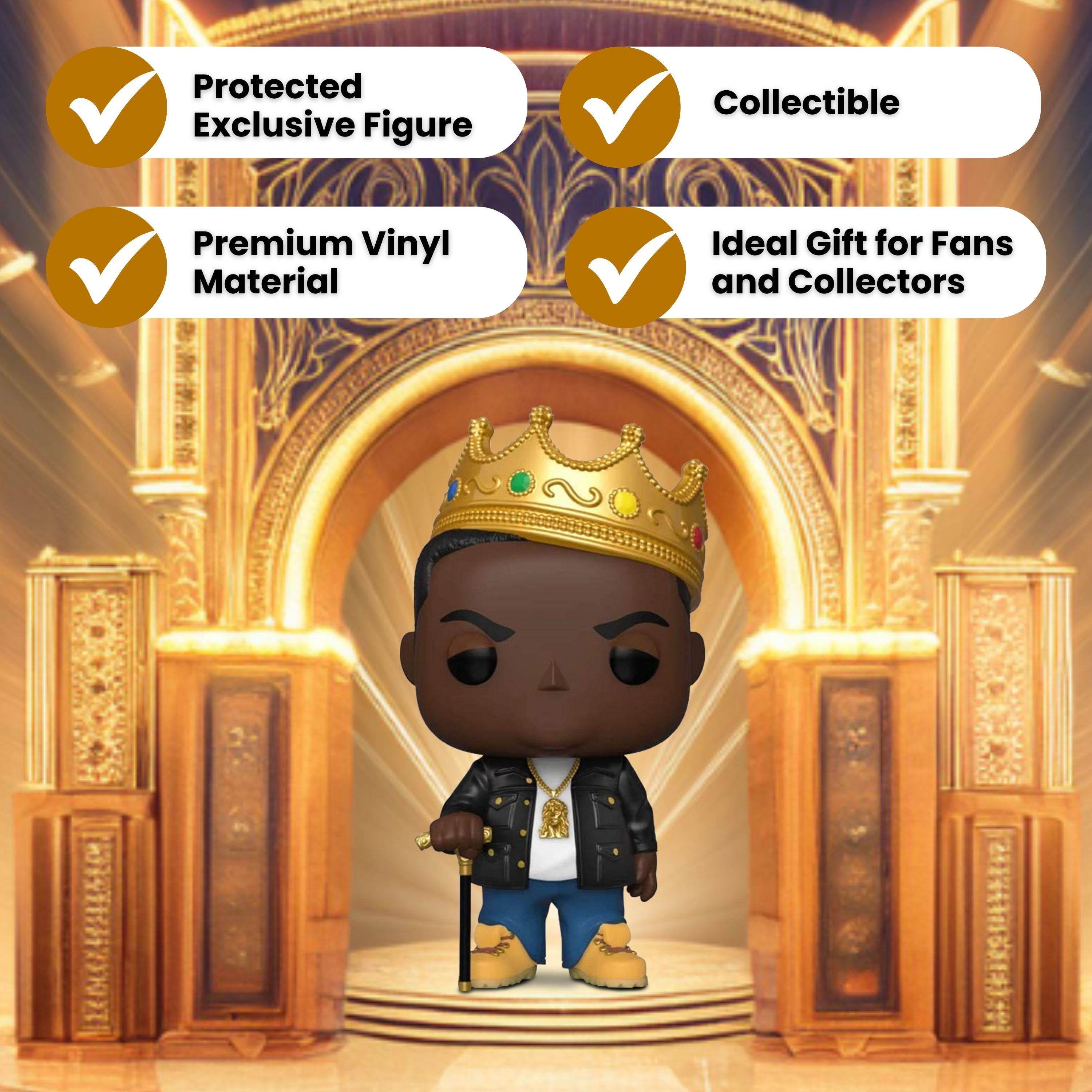 Notorious BIG With Crown Funko Pop! #77 - The Pop Central