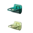 thumbnail image 4 of Monstrate Estante de almacenamiento para baño montado en la pared para el hogar, Hotel, oficina, baño, dormitorio, cocina, inodoro, Gel de ducha, soporte Juegos de accesorios de baño Verde oscuro Monstrate HA082196-01, 4 of 6