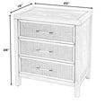 thumbnail image 3 of Butler Specialty Company Mesa Cane And Solid Wood  3 Drawer Chest - Natural, 3 of 9