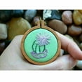 thumbnail image 4 of 10Pcs/Set Diy Wooden Cross Stitch Frame Embroidery Hoop Ring Crafts Desktop Mini Cross Stitch Rack Holder For Poking, 4 of 9