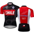 thumbnail image 5 of 2024 Chile Jersey Pro Cycling Shorts Chaqueta Bicicleta Carrera Ropa Bicicleta MTB Carretera Ciclismo Maillot Bicycl Top Verano Hombres Deporte Vestido, 5 of 5