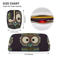 thumbnail image 4 of Rocae Boho Owl for Multifunctional Pen Organizer with Zipper Closure, Ideal for Tools, Gadgets, Cosmetics, Stationary,Travel Accessary, 4 of 5