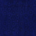 thumbnail image 1 of Ahgly Company Machine Washable Indoor Square Abstract Blue Modern Area Rugs, 8' Square, 1 of 4