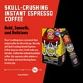 thumbnail image 6 of Fire Department Coffee, Skull-Crushing Instant Espresso, Instant Coffee Packets, Pack of 10, 6 of 19