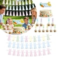 thumbnail image 1 of Creatine Easter Rabbit & Carrot Banner & Cake Topper Festive Party For Birthday & Holiday Celebration, 1 of 7