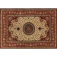 thumbnail image 1 of Ahgly Company Indoor Rectangle Traditional Brown Medallion Area Rugs, 2' x 3', 1 of 6