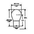 thumbnail image 4 of Camco Replacement 1141 Auto/RV Backup Light Bulb, Operate on12.8V and 1.44W While Producing 21 Candle Power - Box of 10 (54788), 4 of 5