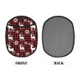 thumbnail image 2 of Sikiie Plaid Reindeer Snowflakes Silicone Pot Holders, Oven Mitts Heat Resistant Hot Pads, Non Slip Pot Holder for Kitchen Baking and Cooking 9.4 x 7.5 Inches, 2 of 7