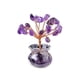 thumbnail image 2 of Adorno del Árbol de la Vida de Cristal - Árbol de Astillas de Cristal Natural • Tejido a Mano • 2,16" • Decoración de escritorio para casa, oficina, meditación, 2 of 6