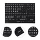 thumbnail image 2 of 1 hoja de pegatinas para teclado, accesorio universal para etiquetas de teclado con letras en inglés, 2 of 5