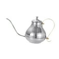 thumbnail image 5 of Mornei Pour over Coffee Kettle Tea Maker 1.5L Oil Long Narrow Spout Serving Pot, Coffee Argent, 5 of 9