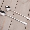 thumbnail image 2 of Latte Spoons, 10 Long Handled Spoons, Stainless Steel Teaspoons Teaspoon Ideal, 2 of 5