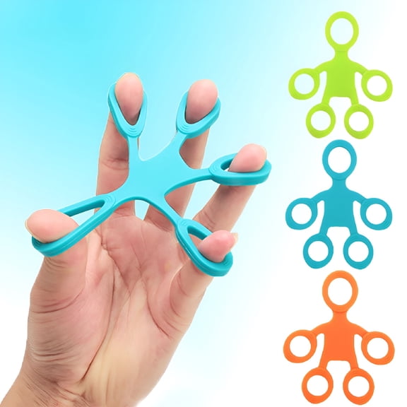 BESTSKY 2026 New Finger Stretcher Hand Resistance Bands Extensor Exerciser Grip Strengthener for Rehabilitation,Physical Therapy,Sports Training,Hand Strengthening,Finger Exercise