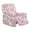 Pink Geometry, variant on HELLHERO Butterfly Flower Print Sofa Slipcovers for Recliner Couch Skin Friendly Soft Lazyboy Recliner Chair Cover with Handle Opening Single-Seater, Pink