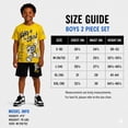 thumbnail image 6 of SOUTHPOLE Boys Athletic Shorts Set Lightweight Soft Cotton Graphic Tees & French Terry Shorts 2 Piece, 6 of 7