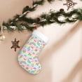 thumbnail image 7 of Disketp Cute Unicorn Christmas Stockings, Xmas Stocking for Family Holiday Season Décor, Personalized Holiday Indoor Decorations, 7 of 7