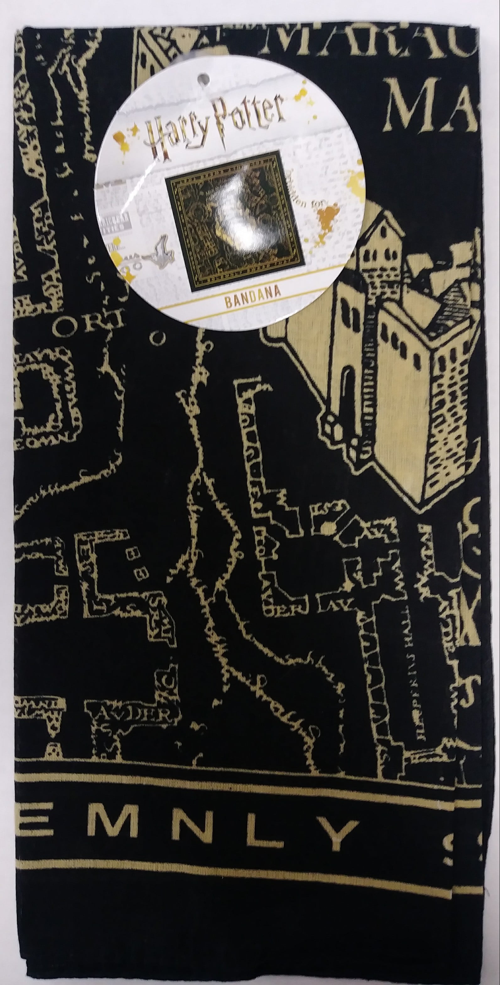 Harry Potter Marauder Map Bandana 