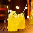 thumbnail image 4 of Less Than 5 Straw 6 X 197 MM Pointed Thick Degradable Paper Straws Paper Straws for Juice Drinks, 4 of 5