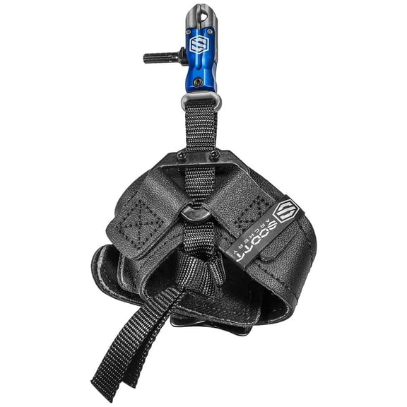 Scott Hero X Buckle Release, Blue, Youth Customizable Leather Strap, HyperJaw Auto-Closing, Ergonomic Design (5017SBS-BL)