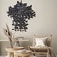 thumbnail image 3 of Adorno de pared verde artificial, adorno de pared con flores de plástico, decoración de pared verde artificial, arte de pared con plantas de hojas grandes, decoración fácil para el hogar,, 3 of 8