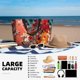 thumbnail image 5 of Disketp Space Skeleton Art Bolsa de Playa de Gran Capacidad, Bolso Impermeable y a Prueba de Arena para Mujer, Ideal para Playa, Piscina y Natación, 5 of 7