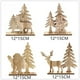 thumbnail image 3 of Adornos de madera artesanales, rebanadas de madera preperforadas, adornos colgantes para árbol de Navidad, decoración, regalo de recuerdo DIY para niños, 3 of 3
