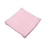 12x12 in. Washcloths 100% Cotton 12- Pack - Pink