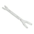 thumbnail image 3 of Wrench Tool, High Hardness Repair Spanner Double Head Rustproof  For Machine White, 3 of 8