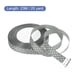 thumbnail image 2 of Cintas Grosgrain Uxcell de 25 yardas de 5/8" gris con puntos blancos para moño, 2 of 5