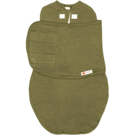 UPC: 0854584006299 | emb 2-Way Starter Baby Swaddle lbs Newborn Swaddle Sack 0-3 Months Zip & Velcro Swaddle 0-3 Months Baby Swaddles Wrap Hip Healthy Infant Swaddle Easy Diaper Access – Moss Starter Moss