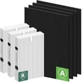 thumbnail image 1 of HPA300 HEPA Filter Replacement for Honeywell HPA300 Series Air Purifiers HPA300, HPA300VP, HPA304, HPA3300, Replace HRF-R3 (3 Ture HEPA R Replacement Filter + 4 Activated Carbon Pre-Filter) by, 1 of 6
