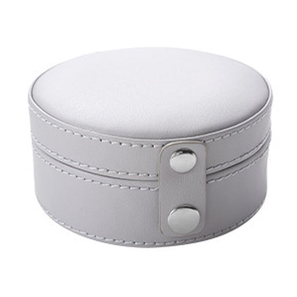 Joyero pequeño organizador de joyas de viaje, vitrina portátil, soporte de joyería para mujeres y niñas, collar, pendientes, anillos, accesorios, regalo de cumpleaños para el día de la madre