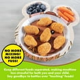 thumbnail image 3 of Bentology Farm Friends Mealtime Feeding Plates- Set of 4 Unique Cute Zoo Animal Pal Dishes for Kids- Horse Pig Duck Cow- Divided Compartments for Food Groups & Easy Grabbing, Dishwasher Safe, 3 of 5