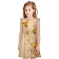 thumbnail image 1 of Vsdgher Chemises de Nuit pour Filles Manches Courtes à Volants Robe de Nuit Vêtements de Nuit Pyjamas pour Fête Pyjama-TG, 1 of 6
