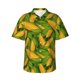 thumbnail image 1 of Fotbe Fresh Corn 1 Camisa Hawaiana para Hombre Unisex – Camisa Casual de Verano con Botones de Manga Corta de Algodón y Lino,X-Large, 1 of 7