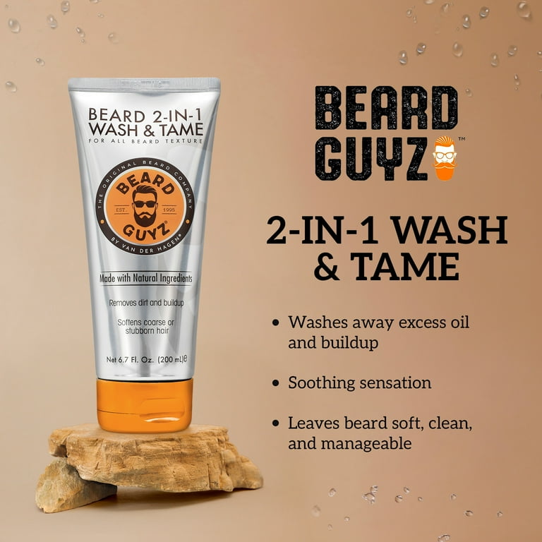 【4CD】SAGE FRANCIS EPIC BREAD MEN セット Beard Guyz 2-in-1 Wash & Tame Conditioner, Formulated with