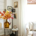 thumbnail image 5 of Fall Artificial Flowers Orchid Fall Leaves Faux Reed Set Fall Stems Branches for Vases Home Autumn Thanksgiving Table Centerpieces Wedding Harvest Floral Decor 35In, 5 of 5