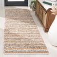 thumbnail image 2 of SAFAVIEH Natura Alecia Striped Runner Rug, Natural/Brown, 2'3" x 8', 2 of 7