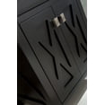 thumbnail image 5 of Wimbledon 24" Espresso Bathroom Vanity with White Stripes Marble Countertop, 5 of 5