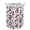Pink, variant on Mziart Collapsible Laundry Basket, Cute Floral Printing Laundry Hamper Nursery Storage Basket for Girls Kids Baby Toy Bin Dirty Clothes Basket(Purple)